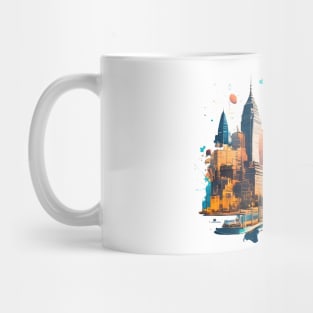 modern city Mug